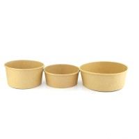 38oz 1100ml disposable biodegradable bowl paper food bowl paper takeaway food container